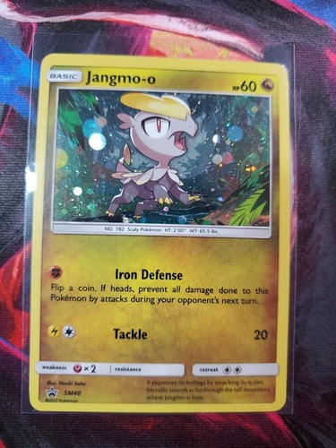 Jangmo-o SM 40 Promo Holo Pokémon Card Sun and Moon NM