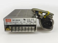 Mean Well | SP-100-24 | 24V AC/DC Switching 100W Power Supply 4.2A w/ Power Cord