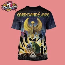 Earth Wind And Fire Venue Poster USA That’s The Way Of The World Tshirt Fans
