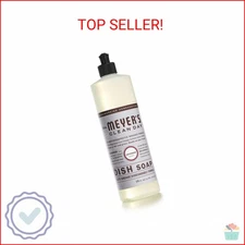 MRS. MEYER'S CLEAN DAY Liquid Dish Soap, Lavender Scent, 16 Ounce Bottle