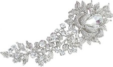 Wedding Crystal Headpiece for Women, Bridal Rhinestone Hair Comb