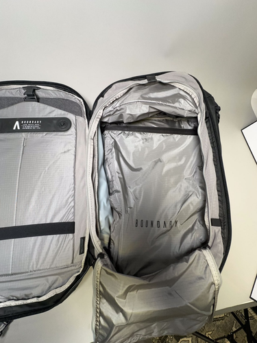 Boundary Supply Arris 35L Travel Backpack + Accessories | Black | New - Picture 7 of 24