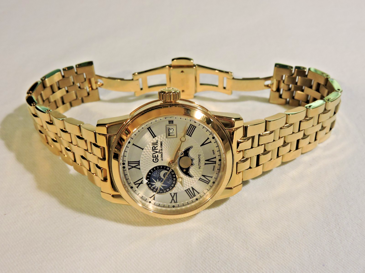 Gevril Madison Automa Guilloche Dial Mod 2594 LTD Edition Swiss
