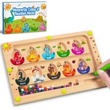 Busy Board Travel Toys For Toddlers Montessori Sensory Activity Learning Toy