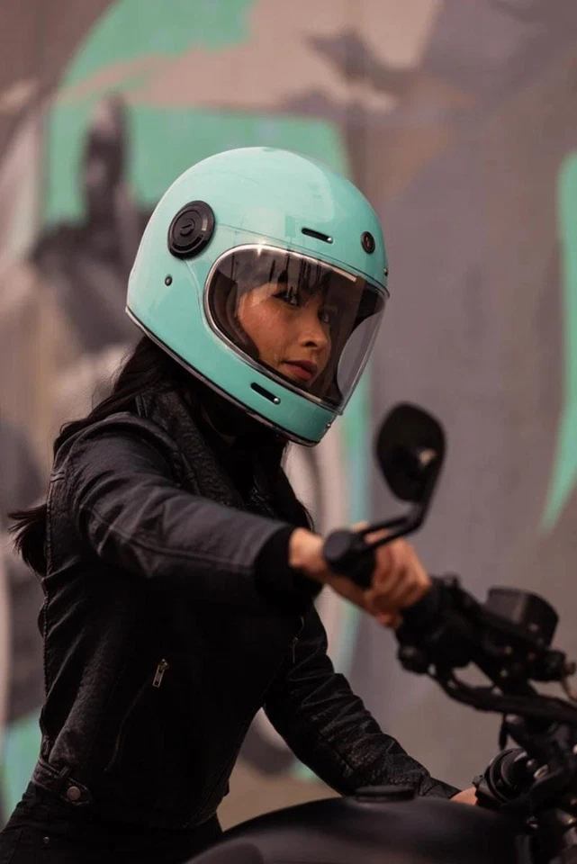 Torc Newport T1 Retro Helmet Vintage Style Fiberglass DOT Approved XS-2XL - Image 3 of 4