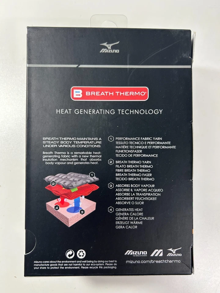 Ropa interior deportiva deportes de invierno "MIZUNO MERINO WOOL Long Tight" talla XL / 42-44 Foto 4 de 4