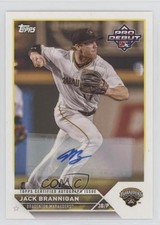 2023 Topps Pro Debut Auto Jack Brannigan #PD-12 Auto sc8