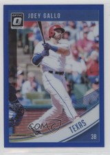 2018 Panini Donruss Optic Blue Prizm 52/149 Joey Gallo #150 0q1p