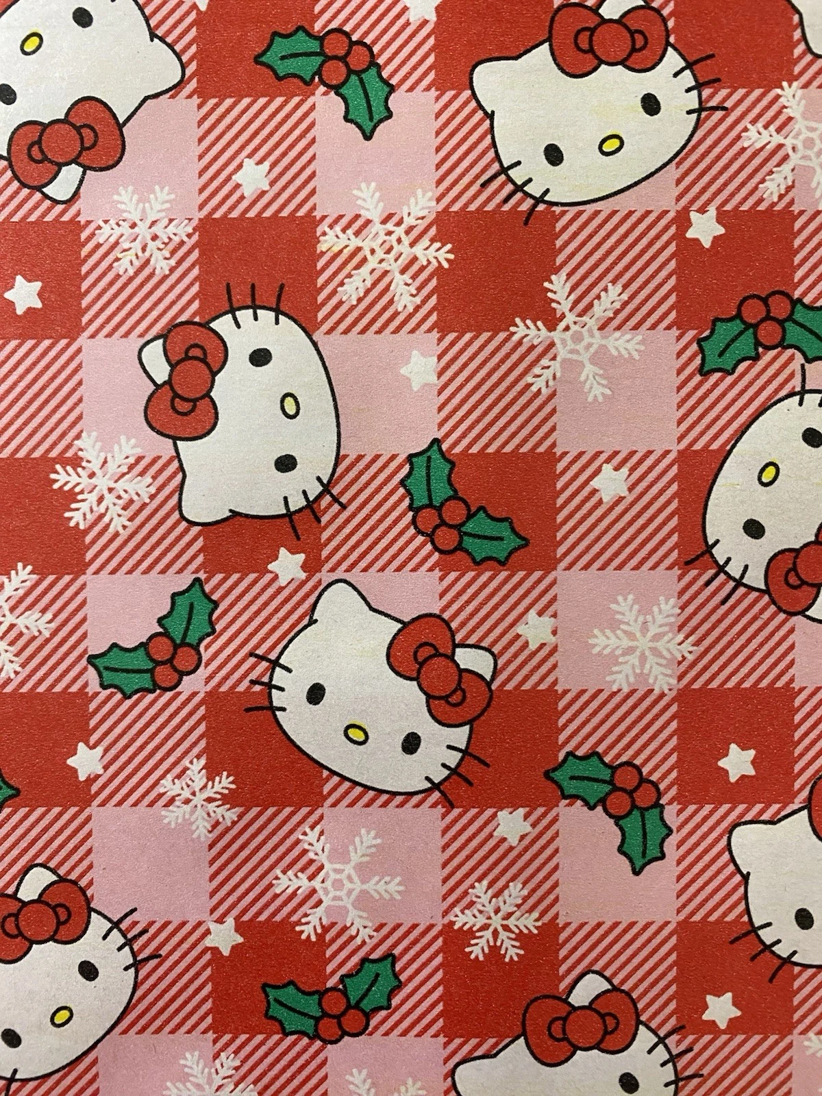 HELLO KITTY  Christmas Wrapping Paper