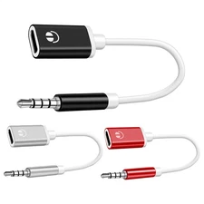 Cord Headphone Cable to 3.5mm Adapter Type Converter to Male C Audio Female