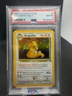 Dragonite 4/62 Fossil Holo Graded PSA 8 Pokemon Vintage Slab