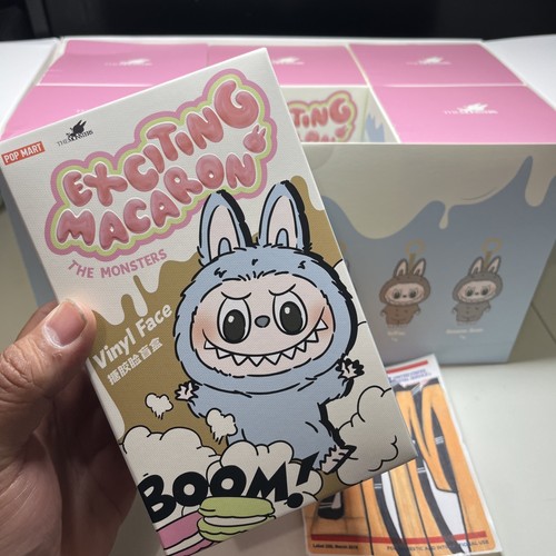 NEW Authentic Labubu Monsters Exciting Macaron vinyl (Single Blind Box)