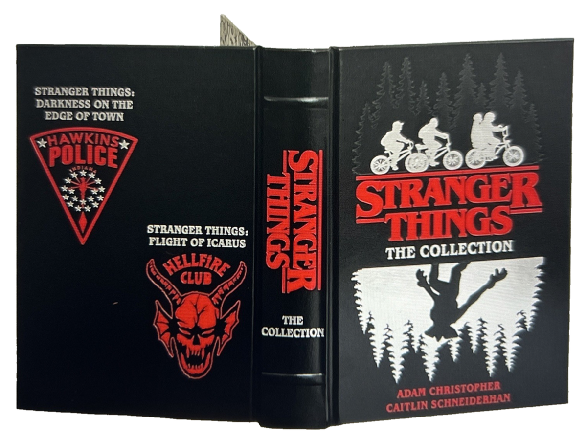 ❤️STRANGER THINGS The Collection NEW Bonded Leather Collectible
