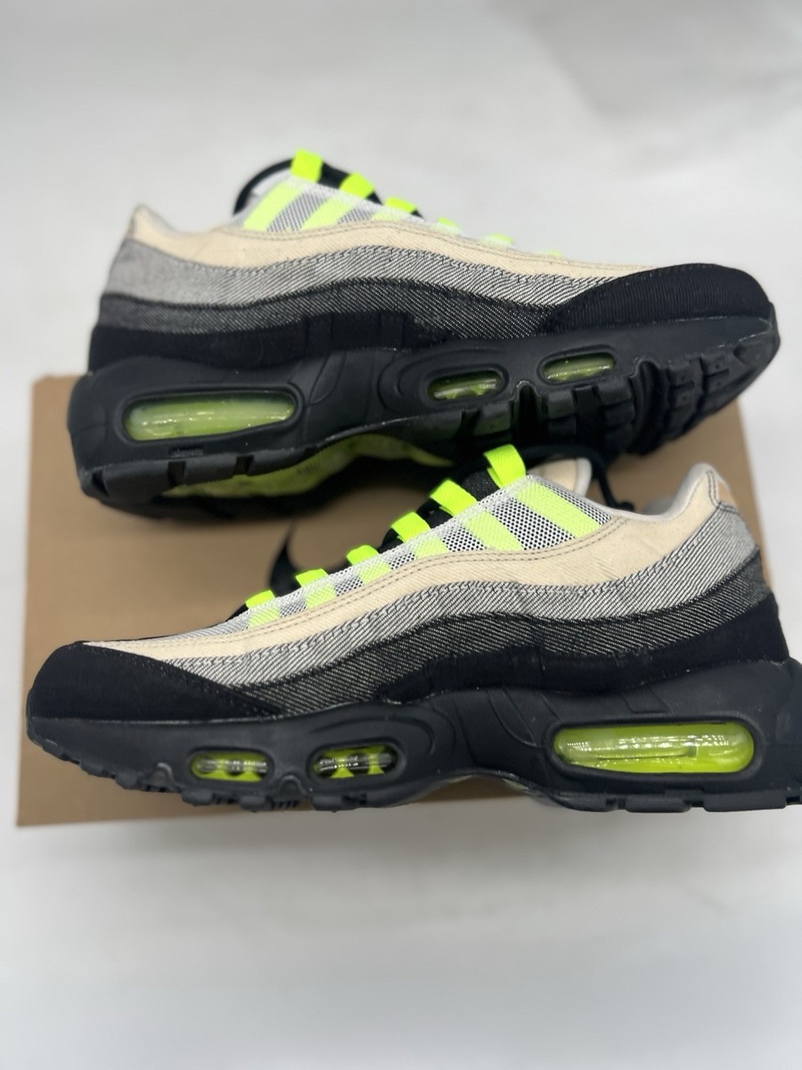 【アーミ】RAYMAX NEW-7 Size 7.5 -Nike Air Max 95 Neon x Denham Volt Summit White