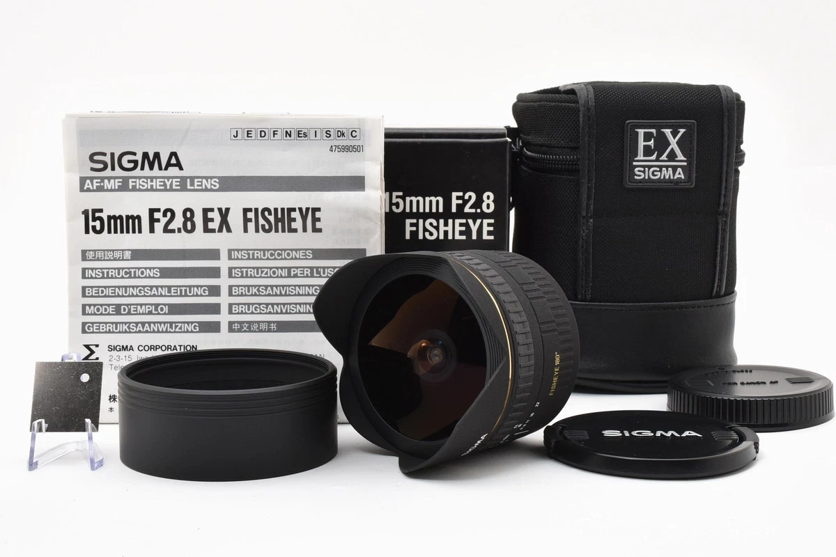 Sigma f/2.8 15mm Focal Camera Lenses for sale | eBay