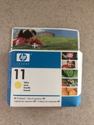 Expired Genuine HP 11 Yellow Printhead C4813A