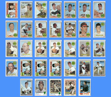 Vintage Baltimore Orioles Baseball Card Lot (33 Cards) – 1960s–70s Topps