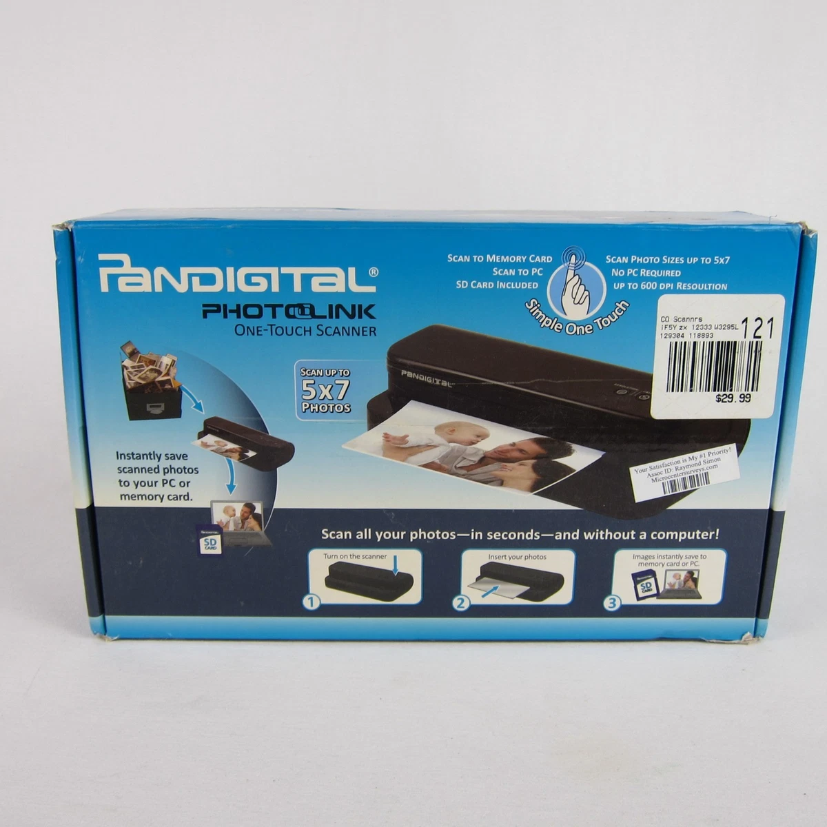 Pandigital Scanners 600x600 DPI Scanning Resolution for sale | eBay