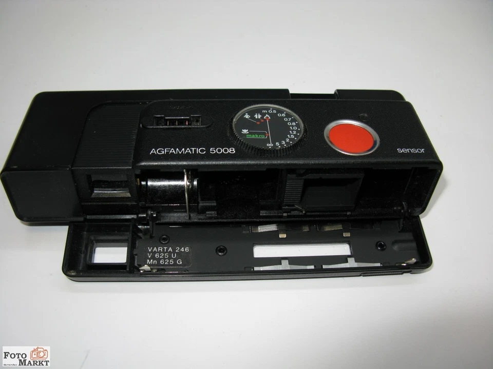 Agfa Pocket-Kamera Agfamatic 5008 Macro * für Film Typ 110 Pocketfilm - Bild 3 von 3