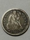 1853 W/arrows Liberty Seated Dime