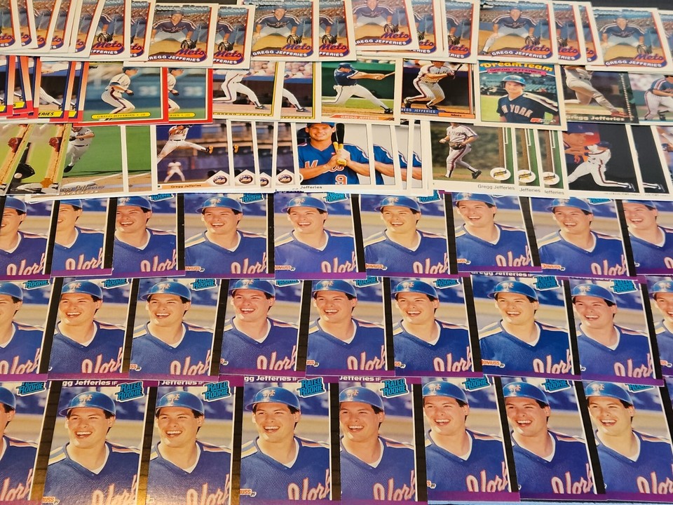 GREGG JEFFERIES YOU PICK COLLECTION .99 SHIPPING HIGH GRADE CARDS NEW YORK METS