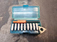 Qty 10 Vargus Vardex 3ER 32 UNJ 01665 V15 Carbide Laydown Threading Inserts