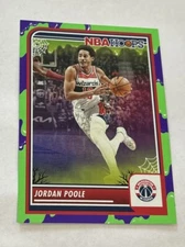 2023-24 Panini NBA Haunted Hoops Slime #277 Jordan Poole Washington Wizards