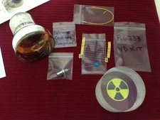 3" Scintillation Detector BASIC KIT Includes PMT Scintillator Electronics & BNC