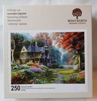 Wentworth Victorian Garden Dominic Davison 250 Teile Puzzle Cottage selten