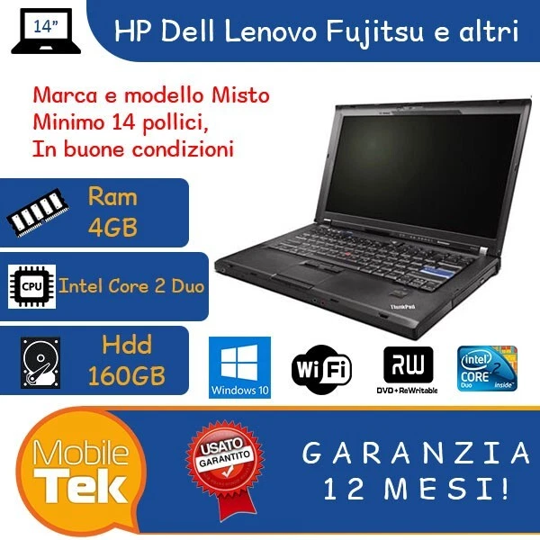 PC RICONDIZIONATO RIGENERATO NOTEBOOK PORTATILE ECONOMICO OTTIMO WINDOWS 10 - Immagine 2 di 3