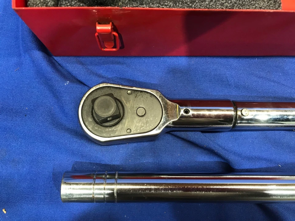 Wright Tool Micrometer Torque Wrench 200-1000ft-lbs 1" Drive 8447 USA - Image 4 of 4