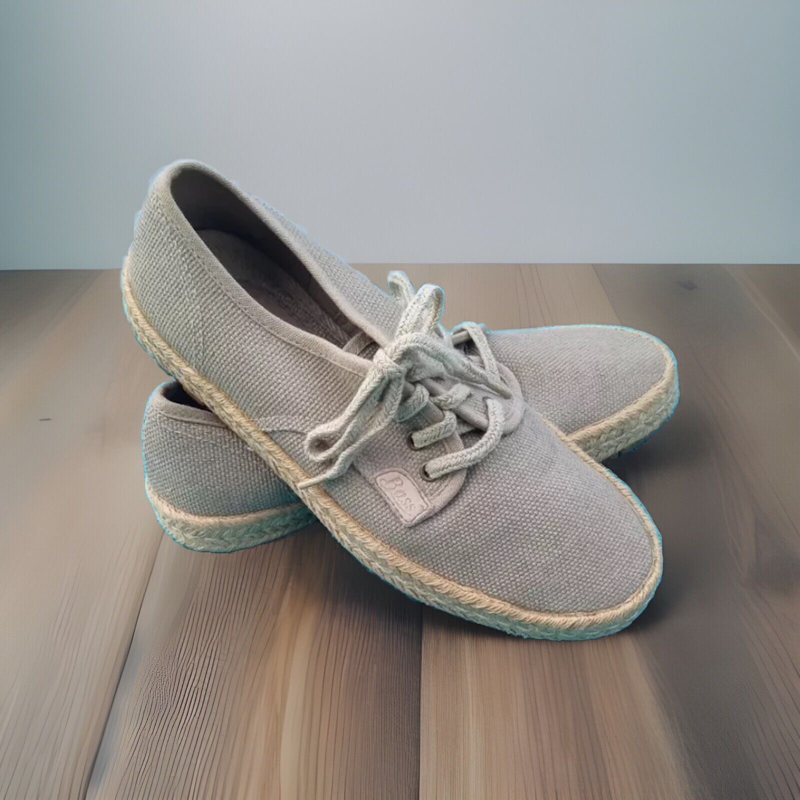 SAOLA Nuova scarpa da uomo Bass Lito iuta di grano (5092) taglia 8M ottime condizioni.