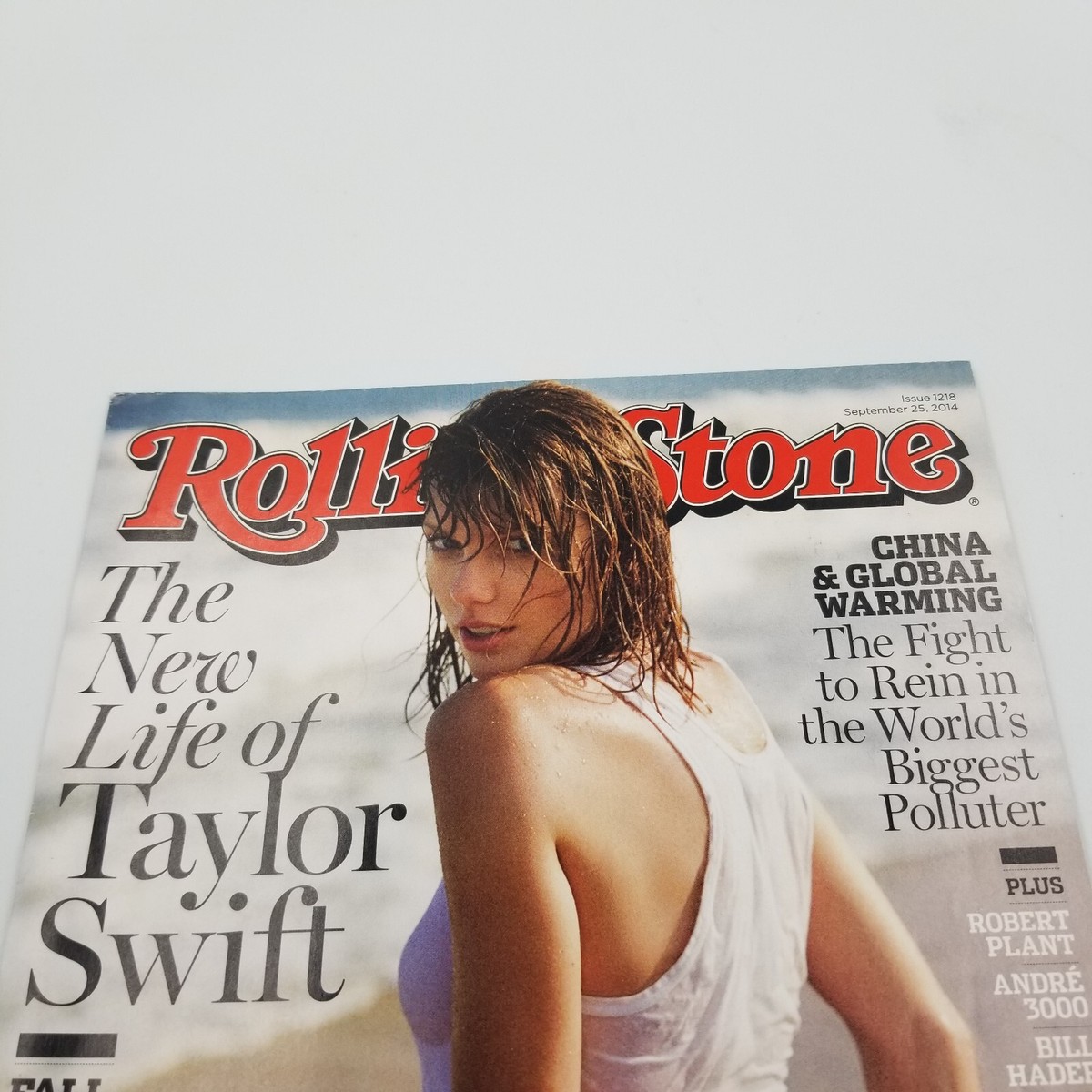 Taylor Swift Cover Rolling Stone Magazine Two Sided Sept. 25