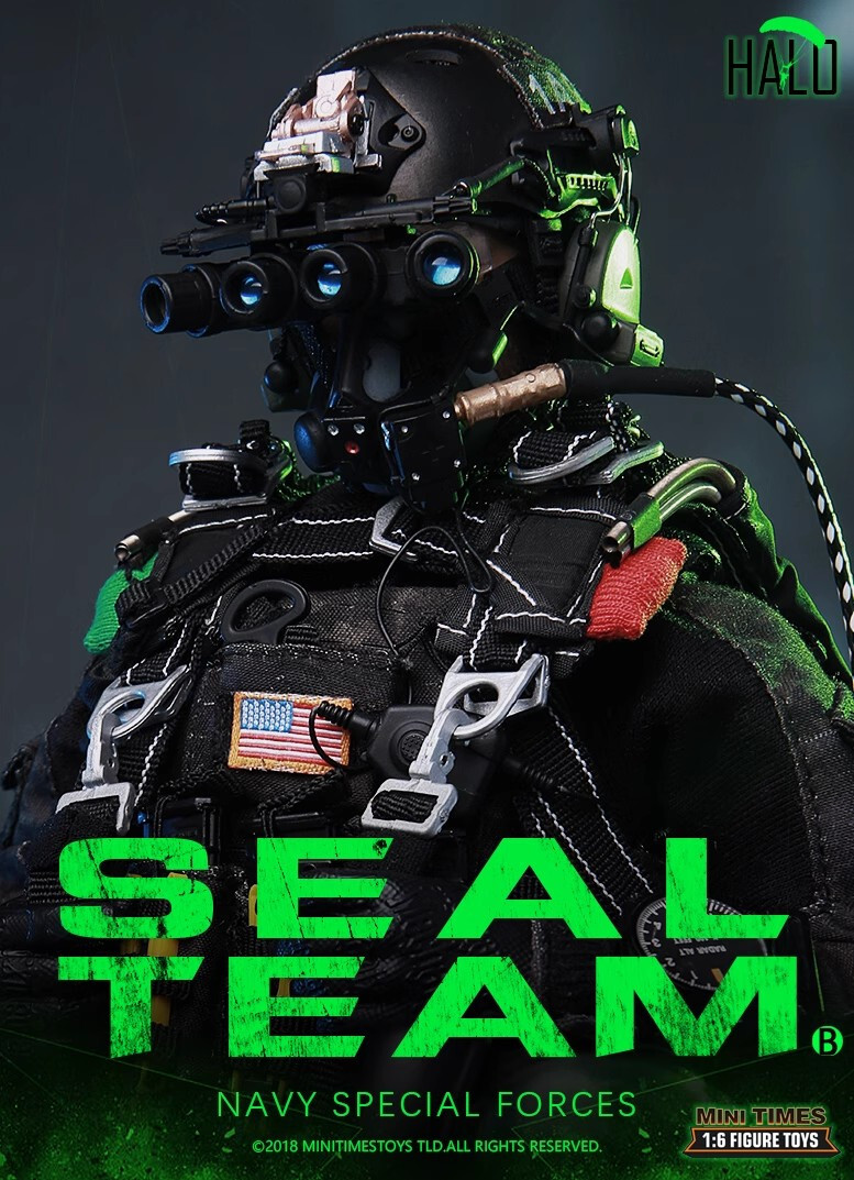 mini times toys M013B 1/6 Navy Special Forces Seal Team HALO