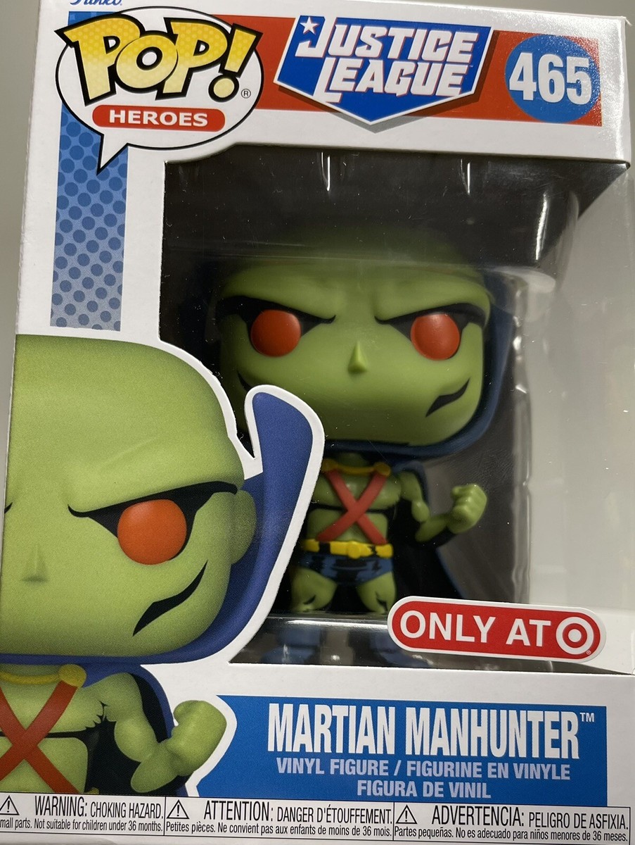 Funko POP! Martian Manhunter – Justice League Animated – Vinyl-Figur 10 Cm
