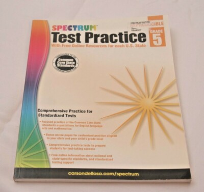 Spectrum: Test Practice, Grade 5 (2013, Paperback)