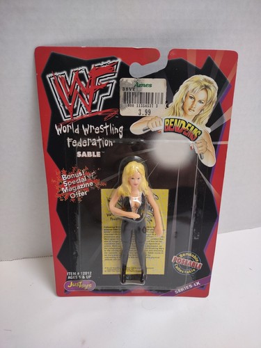 WWF Wrestling Sable Bend-ems Series 9  #1798...