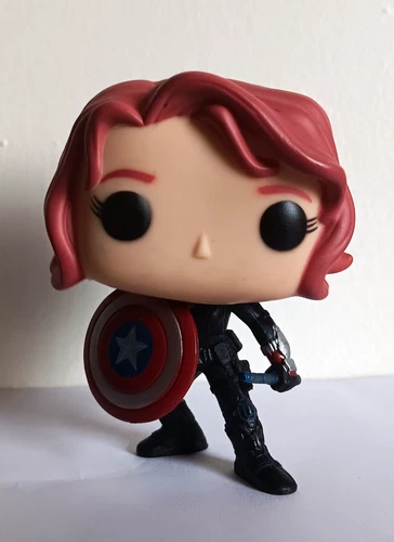 Funko Pop! Marvel Black Widow w/ Captain America Shield #103 GameStop Exclusive