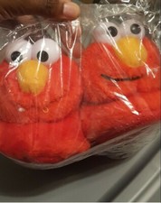 Elmo Slippers Little Kids Large 9-10