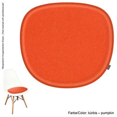 Eco Felt Pillow 23mm Suitable for Vitra- H. Miller Eames Sidechair DSW, DSR, DSX