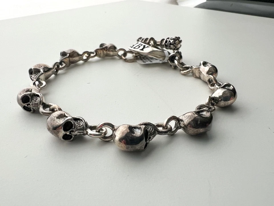 Pulsera King Baby Skull Link talla 8,75 Foto 4 de 4