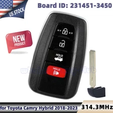 HYQ14FLA 231451-3450 for Toyota Camry Hybrid 2018+ Smart Keyless Remote Key Fob