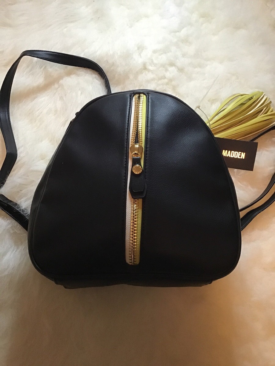 Steve Madden Backpack. Black/Gold, NWT, Great Gift ? | eBay display picture 2