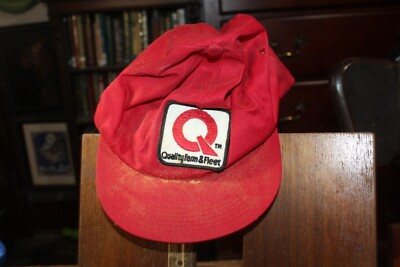 #ad Vintage Snap Back Trucker#x27;s Hat Cap Quality Farm Fleet $5.00