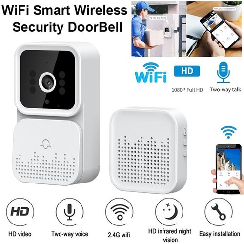 1 Set For Smart Wireless WiFi Video Doorbell Door Ring Intercom Security Camera - Picture 14 of 14