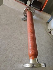 Vac Bellows SS ribbed 18" L 1" ID Conflats flexible hose silicone fiberglass