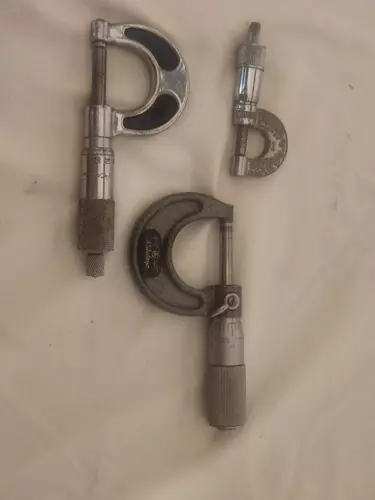 vintage micrometer lot - Mitutoyo , Henry l Hanson ACE
