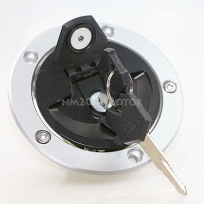Ｎｏ．１７ Motorcycle Fuel Gas Tank Cap Lock 2 Key For Kawasaki Ninja ZX-6R