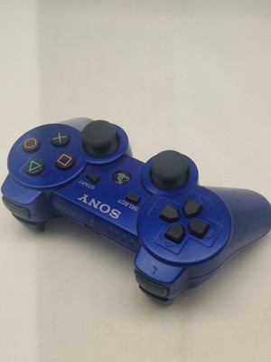 Sony PS3 DualShock 3 Controller Blau Metallic Original Wireless funktioniert