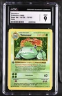 CGC 9 Venusaur 1999 Base Set 1st Edition Shadowless 15/102 Holo Pokemon Card